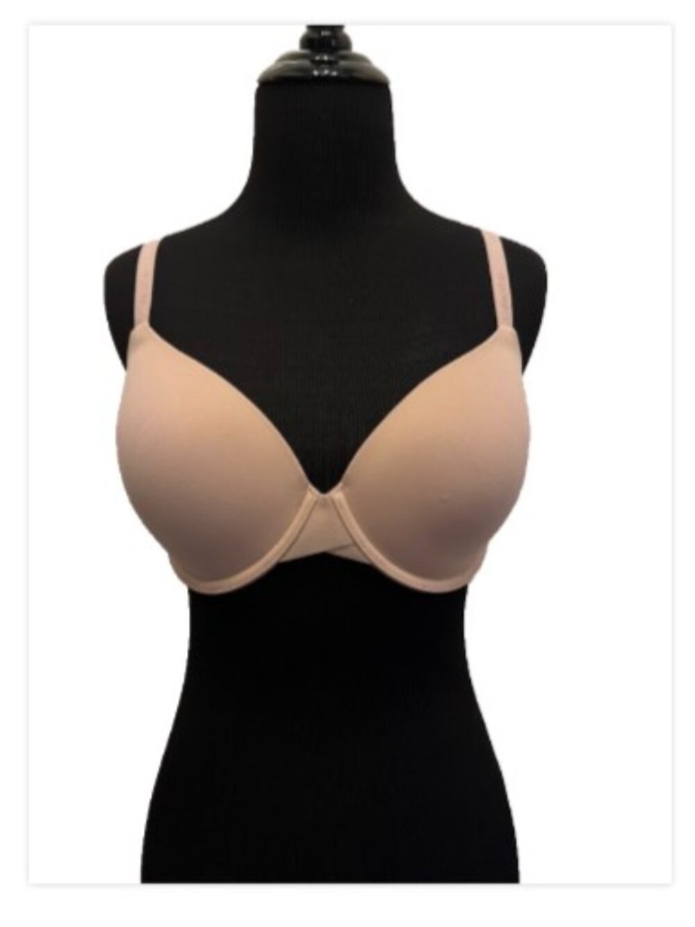 Calvin Klein Perfectly Fit F3837 32DD Nude Full Coverage T-Shirt Bra NWT